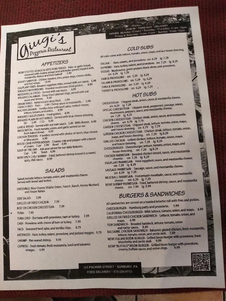 Giugi's Menu image 4